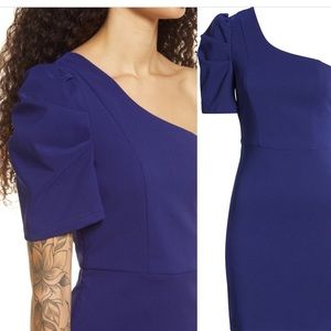 Lulus
Stay Gorgeous One-Shoulder
Sheath Minidress